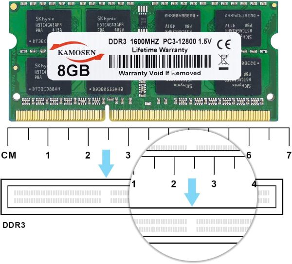 DDR2 DDR3 DDR3L DDR4 1GB 2GB 4GB 8GB 16GB 32GB Laptop RAM 667 800 1333 1600 2400 2666 3200 204pin So DIMM Laptop Memory - Image 4