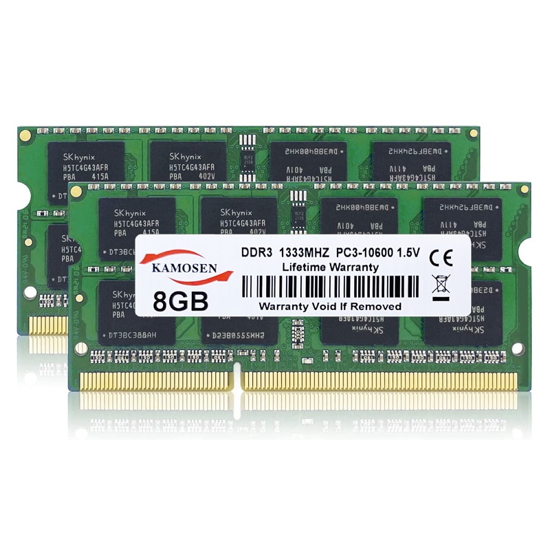 DDR2 DDR3 DDR3L DDR4 1GB 2GB 4GB 8GB 16GB 32GB Laptop RAM 667 800 1333 1600 2400 2666 3200 204pin So DIMM Laptop Memory Camada Electronics