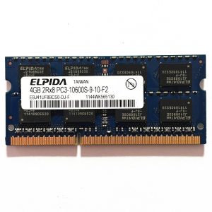 Elpida DDR3 4GB 1333MHz RAM 2Rx8 PC3-10600S SODIMM 204pin Laptop Memory