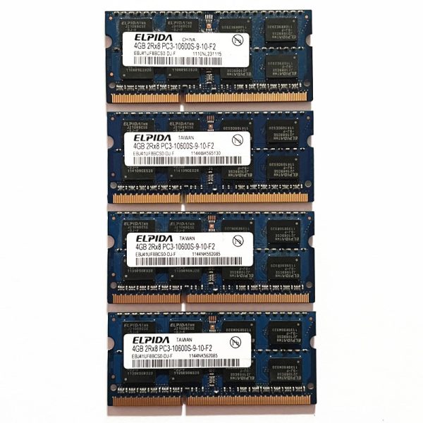 Elpida DDR3 4GB 1333MHz RAM 2Rx8 PC3-10600S SODIMM 204pin Laptop Memory - Image 6