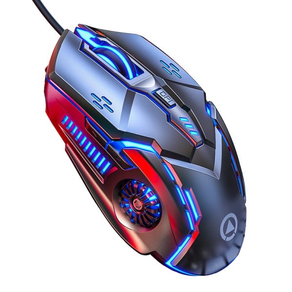 Laser Mouse for PC Gamer Gaming Mouse Ergonomic Mice with LED Backlit USB Mice for Computer Gamer Girl Mouse for Laptop - Image 4