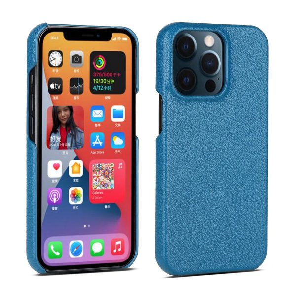 Litchi Grain Leather Case For iPhone 14 13 11 12 Pro Max 13 Mini XR X XS Max 14 Plus Back Cover - Image 6