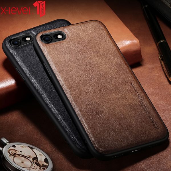 Luxury Leather Case For iPhone SE 2 2020 8 7 6 6s Plus Original Shockproof Back Phone Cover Funda For iPhone 6 6s 7 8 Case