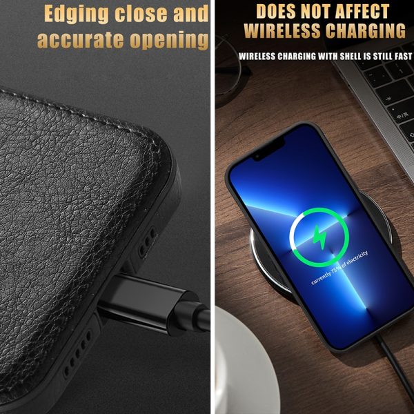 Luxury Leather Case for Apple iPhone 14 13 12 11 Pro MAX XS XR 7 8 6S Plus Original Logo Hole Official Silicone Full Back Cover - Image 6