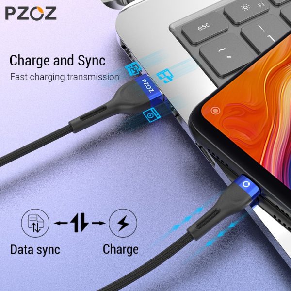 Micro USB Cable Fast Charging Data Cord 2M 3M For Samsung S7 Xiaomi Redmi Note 5 Pro Android Mobile Phone MicroUSB Charger - Image 3