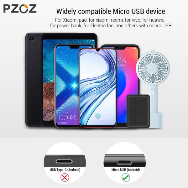 Micro USB Cable Fast Charging Data Cord 2M 3M For Samsung S7 Xiaomi Redmi Note 5 Pro Android Mobile Phone MicroUSB Charger - Image 5