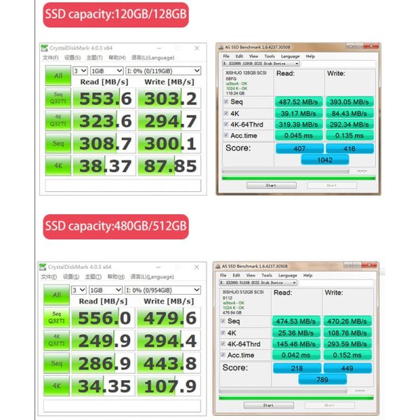 Xishuo MSATA SSD 128GB 256GB 512GB 1TB Internal SSD Drive For Laptop - Image 4