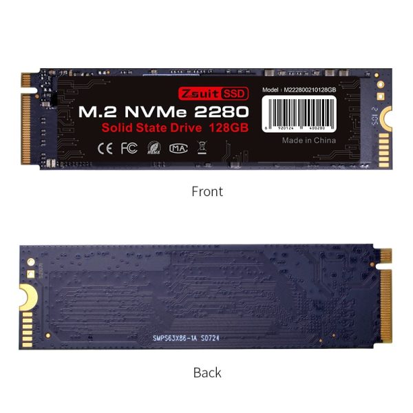 Z-suit Solid State Drive 2280 NVME PCIe3.0 128GB 256GB m.2 SSD 512gb 1tb Internal Hard Drive HDD - Image 4