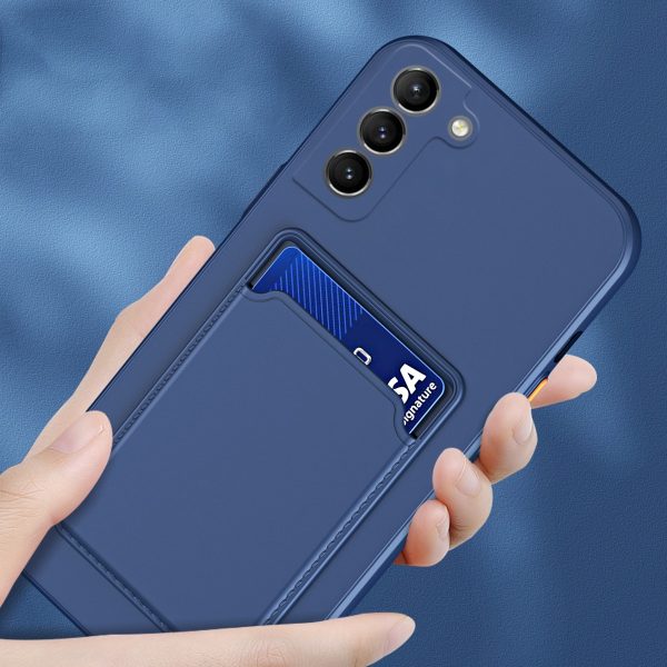 Card Slot Soft Phone Case For Samsung Galaxy S22 S21 S20 Plus Ultra Fe M51 M31S M12 M31 M21 A91 Note 20 10 Pro Ultra 5G 4G Cases - Image 2