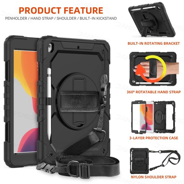 DANYCASE Heavy Duty iPad Case For 10.2 9th Generation Cover For 2018 iPad 9.7 Air 3 4 10.9 2021 Pro 11 12.9 Mini 6 5 Smart Cover - Image 3
