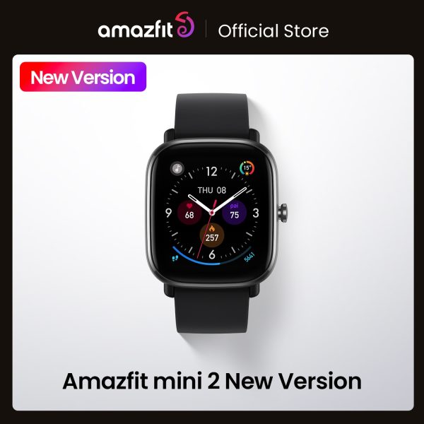 [New Version] Amazfit GTS 2 mini Smartwatch 68 Sports Modes Sleep Monitoring Smart Watch Zepp App For Android For iOS