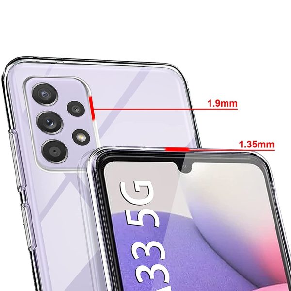 Silicone Soft Phone Case For Samsung Galaxy A73 A53 A33 A13 A03 A82 A72 A52 A42 A32 A22 A12 5G Ultra Thin Clear Case Cover Shell - Image 4