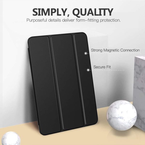 Tablet Case For Apple iPad 2 3 4 5 6 7 8 9 10 9.7 10.2 10.9 5th 6th 7th 8th 9th 10th Generation Trifold Leather Flip Smart Cover - Image 3