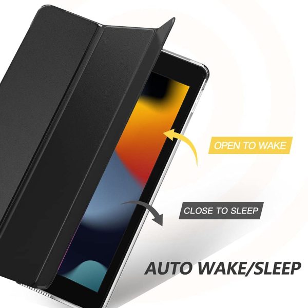 Tablet Case For Apple iPad 2 3 4 5 6 7 8 9 10 9.7 10.2 10.9 5th 6th 7th 8th 9th 10th Generation Trifold Leather Flip Smart Cover - Image 5