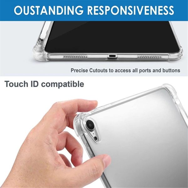 Transparent Cover For Apple iPad Air 1 2 3 4 5 9.7 10.5 10.9 2019 2020 2022 Air5 Shockproof TPU Silicon Shell Tablet Back Case - Image 4